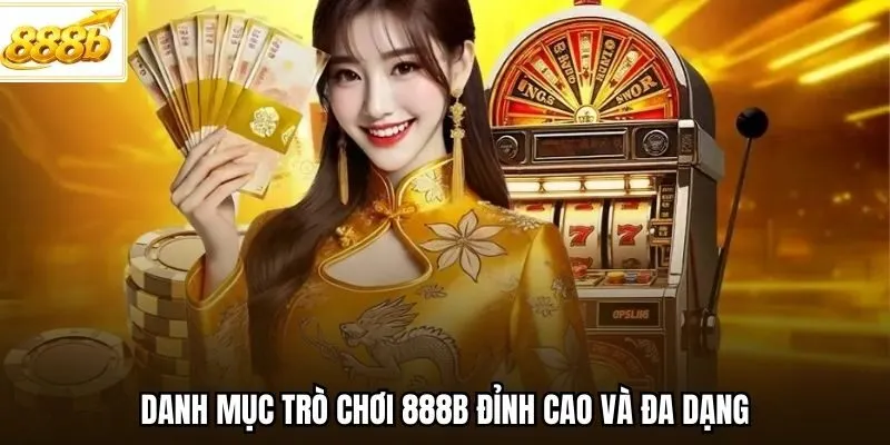 Danh mục trò chơi 888B đỉnh cao và đa dạng